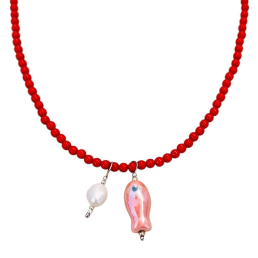 PINKY FISH - necklace