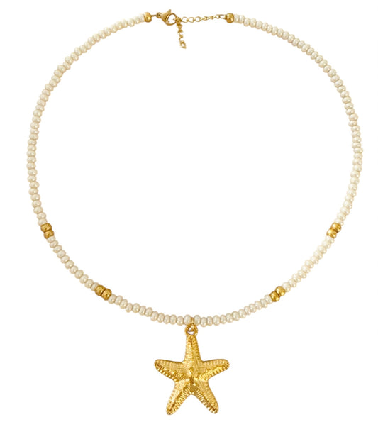 BEACHY SEASTAR - NECKLACE