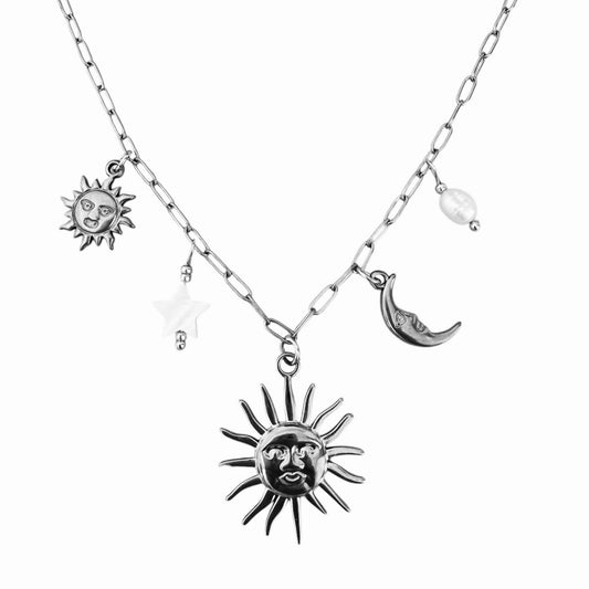 MOON AND SUN - NECKLACE