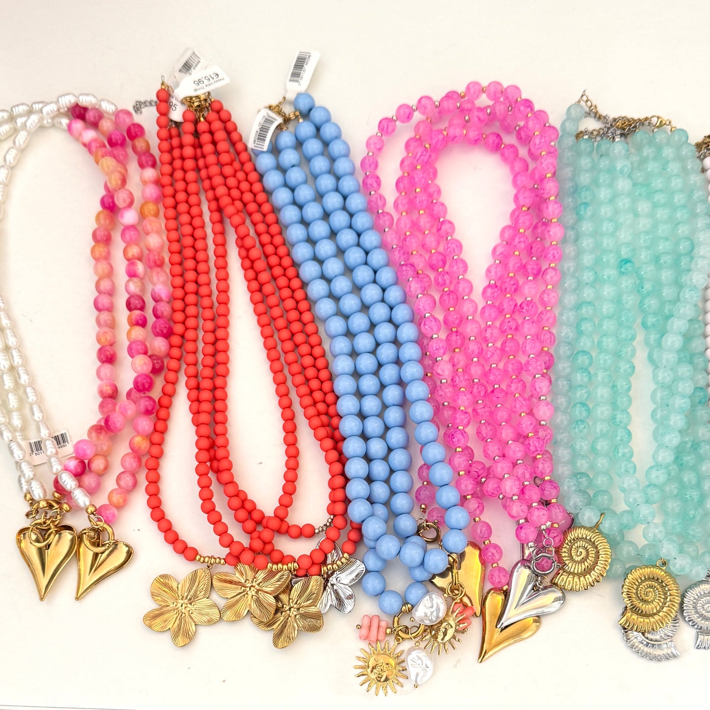 AQUA PALE - necklace