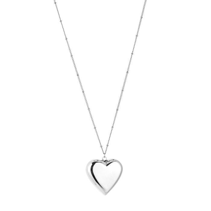 BOLD FINE HEART - necklace