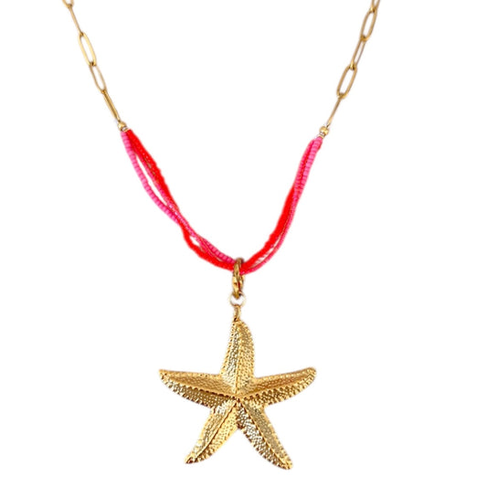 SPRING SEASTAR - necklace