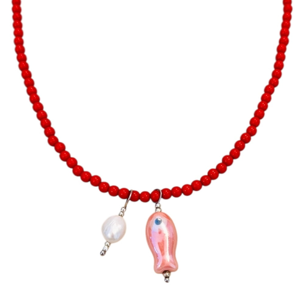 PINKY FISH - necklace