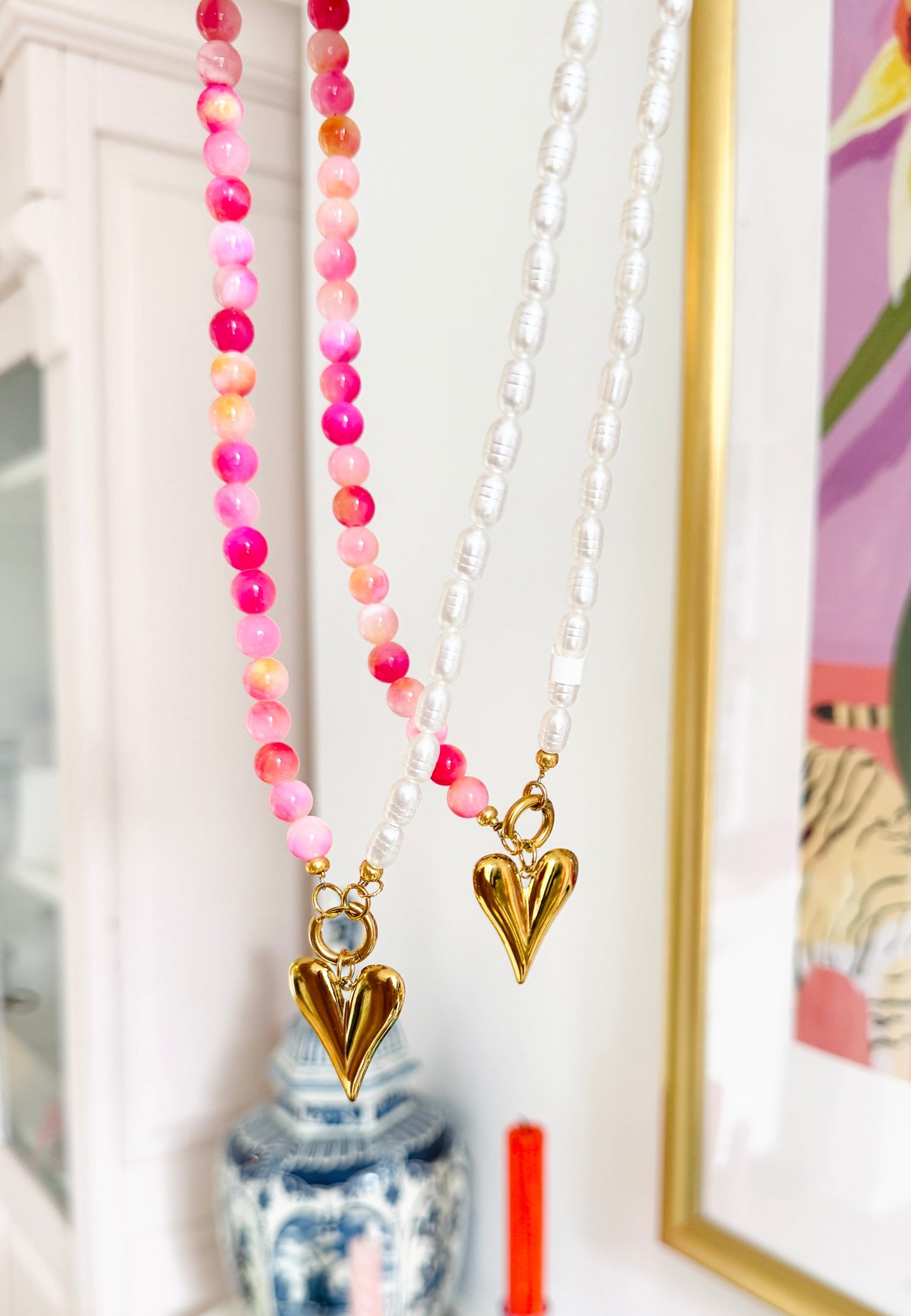 PINKISH PEARL - NECKLACE