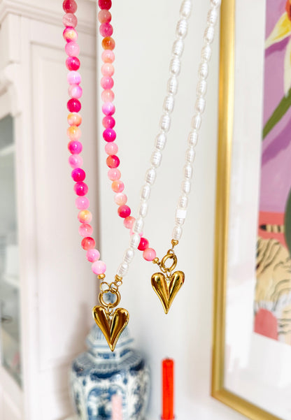 PINKISH PEARL - NECKLACE