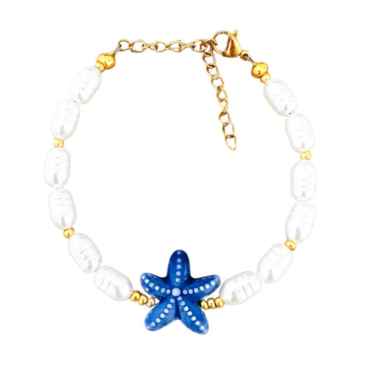 BLUE SEA SHELL - BRACELET