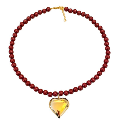 BOLD HEART - NECKLACE