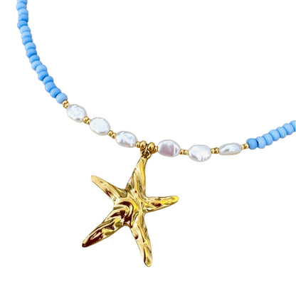 AZURE SEASTAR - necklace