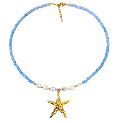 AZURE SEASTAR - necklace