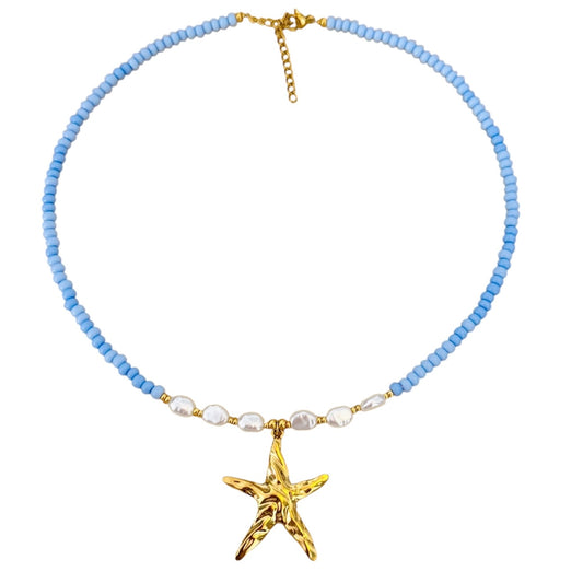 AZURE SEASTAR - necklace
