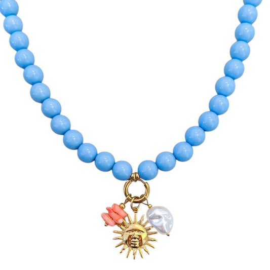 BLUE SUNNY - NECKLACE
