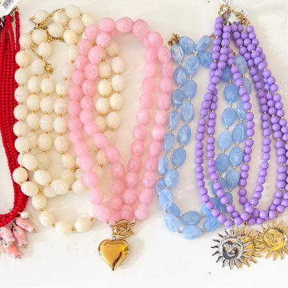 MIMI PINK - necklace