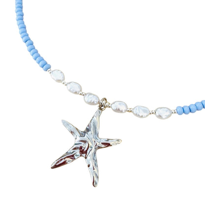 AZURE SEASTAR - necklace