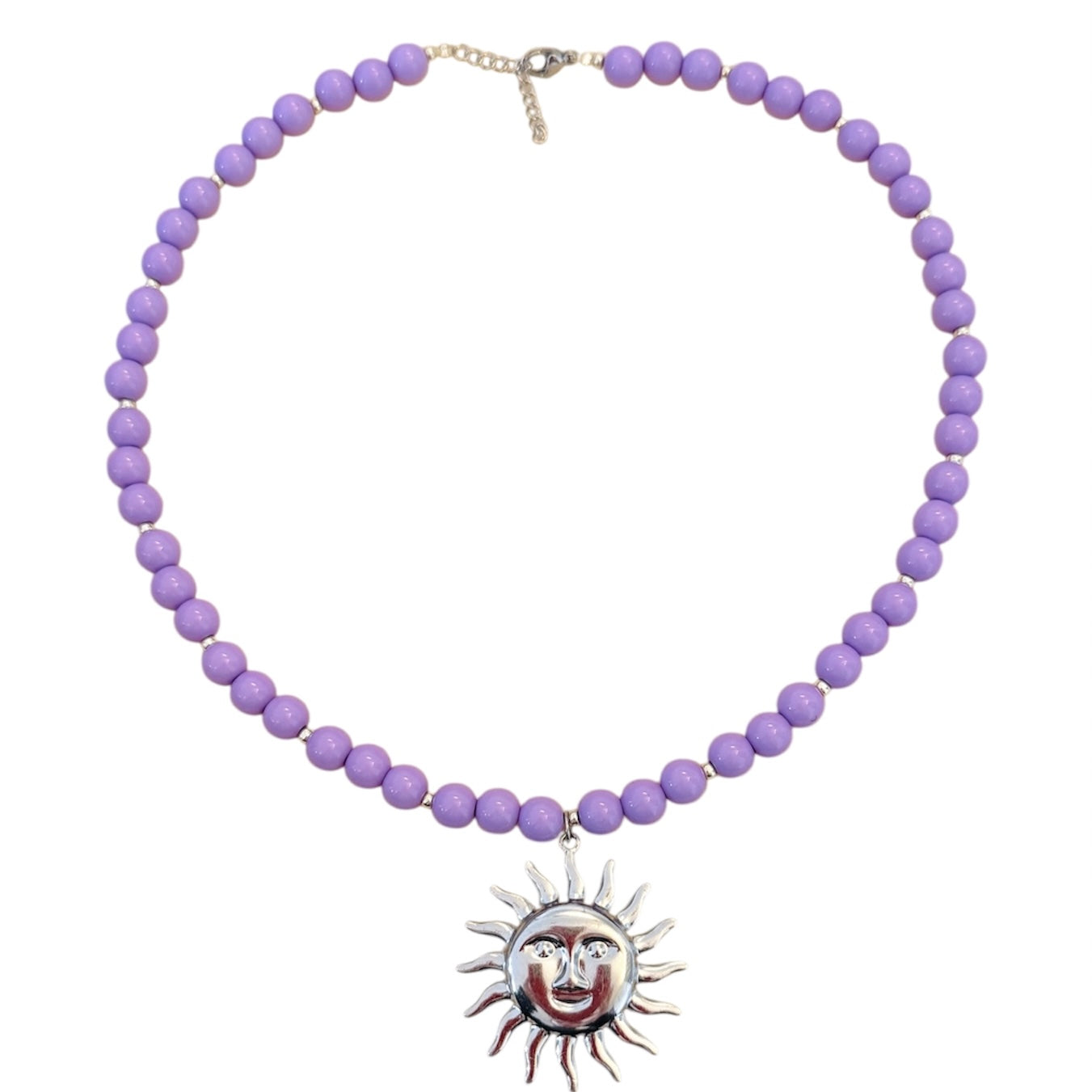 PURPLE SUN - NECKLACE