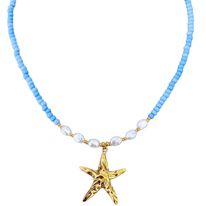 AZURE SEASTAR - necklace