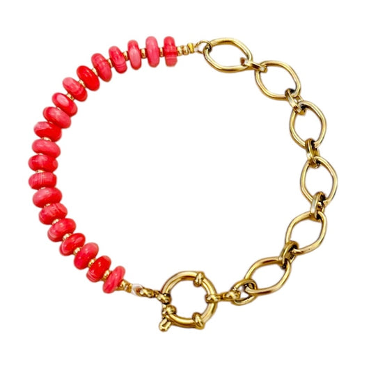 CORAL SHELL - bracelet