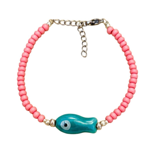 TURQUOISE FISH - bracelet