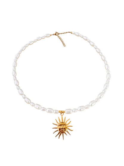 MOON PEARL - NECKLACE